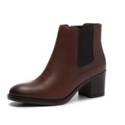 英伦复古设计、PLUS会员！Clarks  女士粗高跟短靴