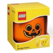 LEGO乐高room收纳盒万圣节南瓜头整理箱