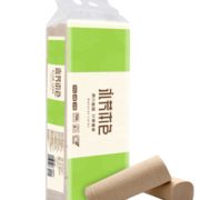 纸质柔韧！顺清柔 共享本色 原木无芯卷纸 4层75g*12卷