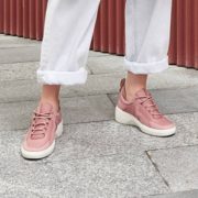 2020秋季新款！ECCO 爱步 Soft 7 柔酷7号 女式坡跟运动休闲鞋 470923  含税到手约￥607