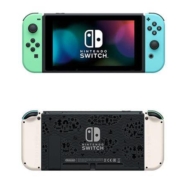 Nintendo任天堂 Switch NS续航增强港/台版 蓝绿限定（不含游戏）
