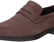多码好价！ECCO 爱步 Queenstown 男士磨砂真皮乐福鞋 858914  直邮含税到手￥424.18