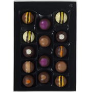 英国高端巧克力品牌，Hotel Chocolat H-BOX 酒心酒味松露巧克力礼盒 150g