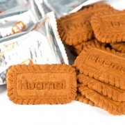 华美 黑糖牛乳饼干400g*2件 约40包