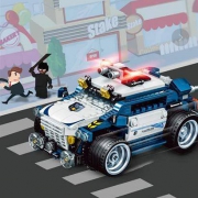 奥迪 双钻 HA389046 机动特警遥控越野车