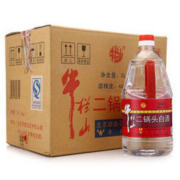 牛栏山 白酒 清香型 桶装二锅头 42度 2000ml*6桶 整箱装