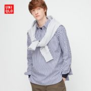 UNIQLO 优衣库  男款套头衬衫