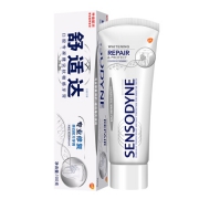 京东PLUS会员： SENSODYNE 舒适达 抗敏感美白牙膏 100g *3件