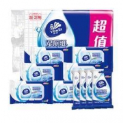 10点开始、88VIP： Vinda 维达 湿厕纸套装（40片*6包+10片*4包） *3件