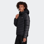 双11预售：adidas 阿迪达斯 三叶草 男装冬季短款夹棉外套 FN0928