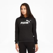 PUMA彪马女士小logo连帽卫衣