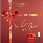 prime会员！L'Oreal Paris 欧莱雅 复颜光学保湿霜50ml+黑管口红#347礼品套装  92.58元含税包邮