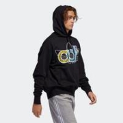 21日0点： adidas 阿迪达斯 TREF HDY FQ3573 男装运动套头衫