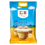 苏宁super会员：五丰 寒地东北大米 5KG