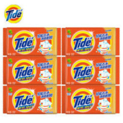 有券的上、京东PLUS会员： Tide 汰渍 全效洁净洗衣皂 126g*6 *2件