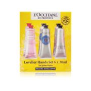 双11预售、黑卡会员！ L'OCCITANE 欧舒丹手霜 (乳木果 玫瑰 樱花) 6支装