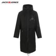 JackJones 杰克琼斯 219121549 男士纯棉长款风衣