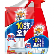 快速除菌！vewin 威王 厨房清洁剂 500g+补充装420g