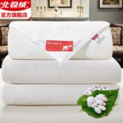 某东PLUS会员！ Bejirog 北极绒 蚕丝被 清新白 200*230cm 3.5斤