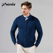 1日0点：神价格、日本顶级品牌！ Phenix 羊毛混纺 男保暖抗起球针织开衫