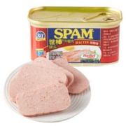 SPAM世棒 午餐肉罐头 培根口味 198g *12件