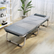 瑞仕达折叠床  单人折叠床+水晶绒棉垫   62*190CM