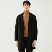 28日10点！78.2% 羊毛！GXG 男款商务休闲修身长款大衣