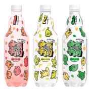 汉口二厂 争气车间 无糖果汁气泡水 混合装 510ml*12瓶