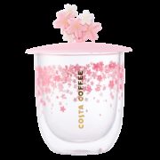 COSTA 咖世家 双层玻璃杯 樱花雨 355ml
