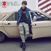 1日0点！历史低价！ KAMA 卡玛 2318725 男士牛仔夹克