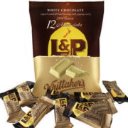 新西兰进口 Whittaker's 惠特克 欢乐柠檬汽水LP跳跳糖白巧克力 180g*2件