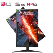 1日0点、双11预售：LG  27GL830 -B 27英寸 IPS 2K显示器 （144Hz、98%广色域、 升降旋转底座）