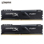 金士顿(Kingston) DDR4 3733 16GB(8G×2) 台式机内存条 RGB灯条 骇客神条 Fury雷电系列