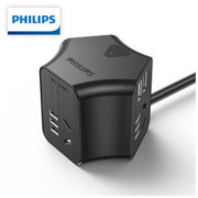 PHILIPS 飞利浦 摩天轮 type-c+双USB插座 （18W快充） *2件