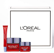 线下只够买1瓶：L'OREAL PARIS 复颜光学嫩肤套装（日霜50ml+晚霜50ml+眼霜15ml）