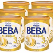 Nestlé 雀巢 BEBA贝巴 Supreme至尊版 3段婴幼儿奶粉800g×6罐装  含税到手￥1023