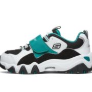 双11预售！ SKECHERS 斯凯奇 998211L儿童熊猫运动鞋