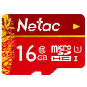 Netac 朗科 16GB Class10 TF内存卡 中国红