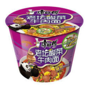 康师傅方便面老坛酸菜牛肉桶面12桶桶面泡面整箱装休闲零食 *2件