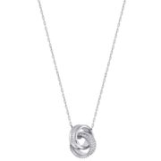 新低价！SWAROVSKI 施华洛世奇 FURTHER 立体编结双环水晶项链 5240524 到手348.44元