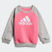1日0点！ adidas 阿迪达斯 女童针织套装
