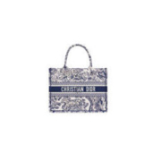 DIOR 迪奥 DIOR BOOK TOTE系列 印花刺绣帆布包手提包