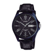 1日0点、历史低价： Casio 卡西欧 指针系列 MTP-1384BUL-1A 石英男表