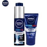 NIVEA 妮维雅 水活畅透套装（水活畅透精华露50g+多效洁面乳50g）