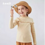 百亿补贴！ Annil 安奈儿 女童针织打底上衣