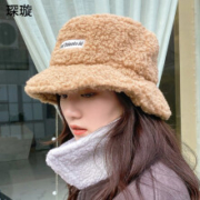 慢津贴：琛璇 CX-68 仿羊羔绒渔夫帽