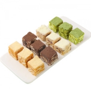 木川良品 雪花酥 100g*4袋 4口味混合装