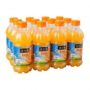 美汁源 果粒橙 便携装迷你果粒橙汁 粒粒果香口感柔和 12*300ml *13件