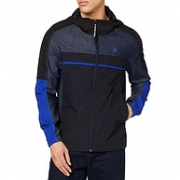 神价格 6倍差价！G-Star Raw 时尚潮流撞色Denim连帽夹克 D16618