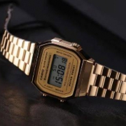 百亿补贴：CASIO 卡西欧 A168WG-9W 中性电子腕表